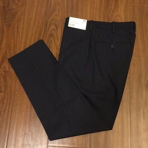 New Uniqlo men’s blue pinstripe dress pants sz 30